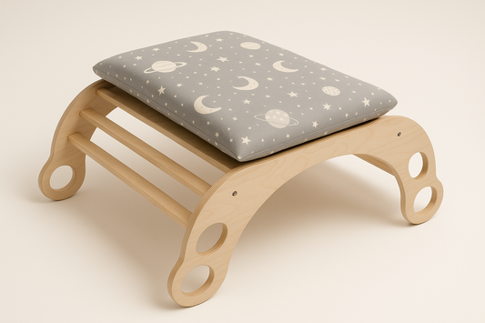 XL Climbing Arch/Rocker & Map Pattern Cushion Set